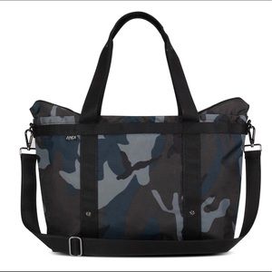 ANDI Signature Convertible Tote-Large. Color: Ink Camo. NWT